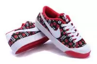 nike wmms sb chaussures femmes flower blance